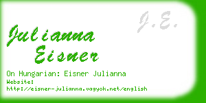 julianna eisner business card